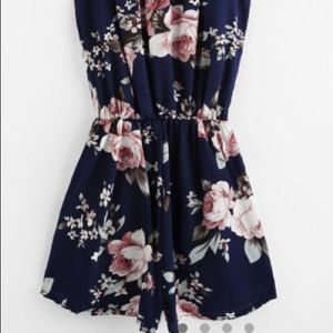 Cute floral romper